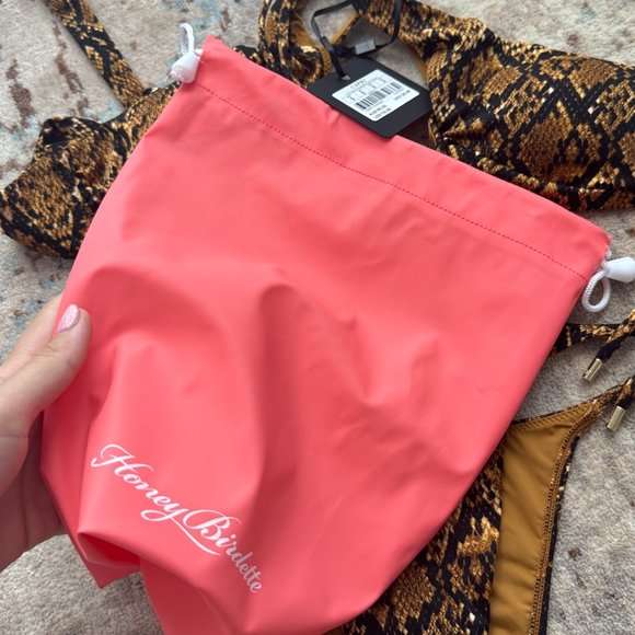 Capri One piece bronze python small - Picture 4 of 4